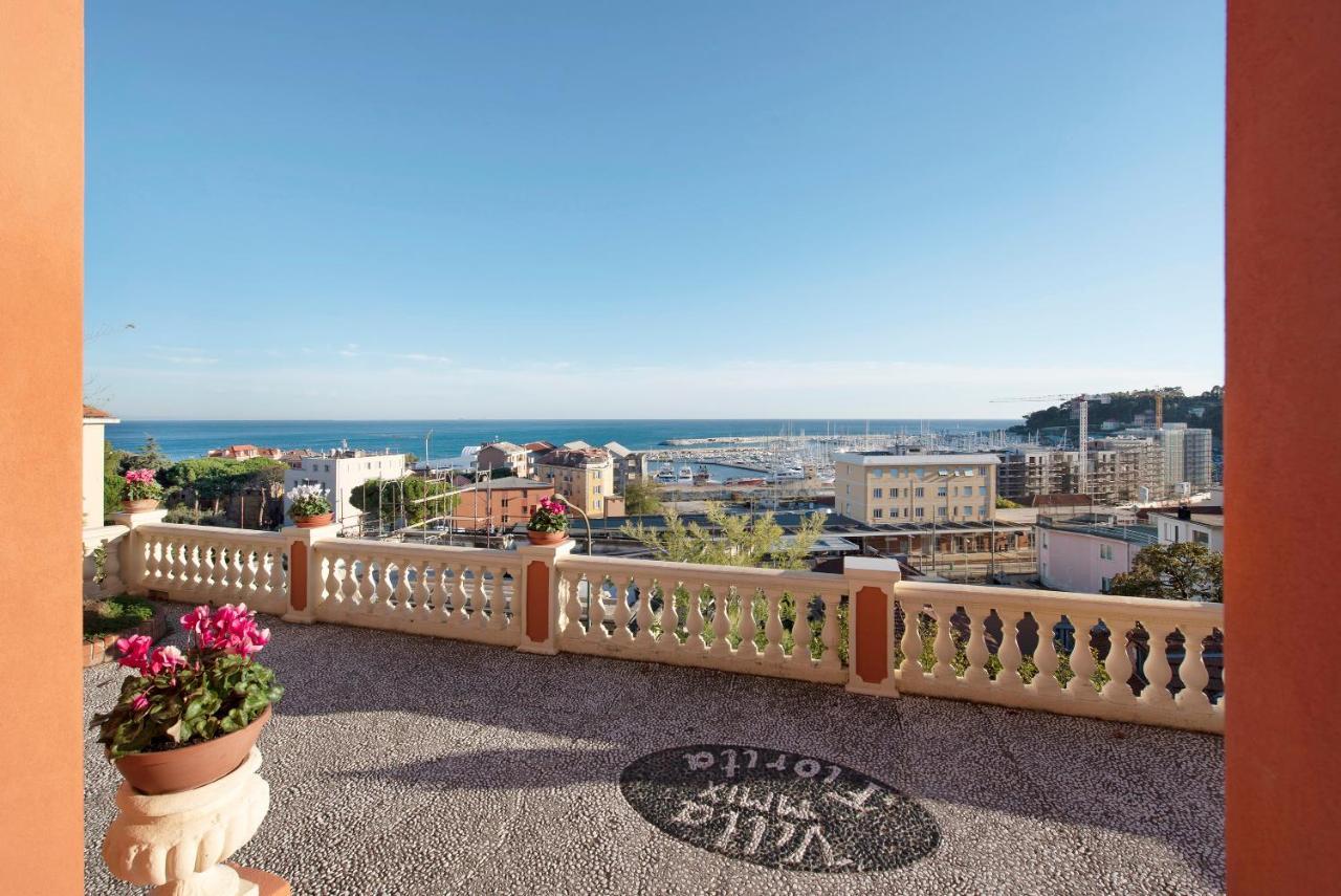 Trilocale In Villa Vista Mare Apt 3 Varazze Extérieur photo